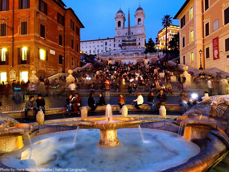 You could be fined 450$ for sitting on the Spanish Steps